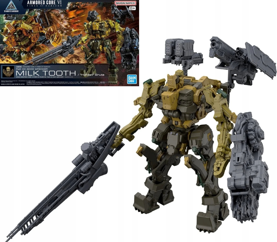 Armored Core VI CC-3000 Wrecker Milk Tooth Stavebnice Model