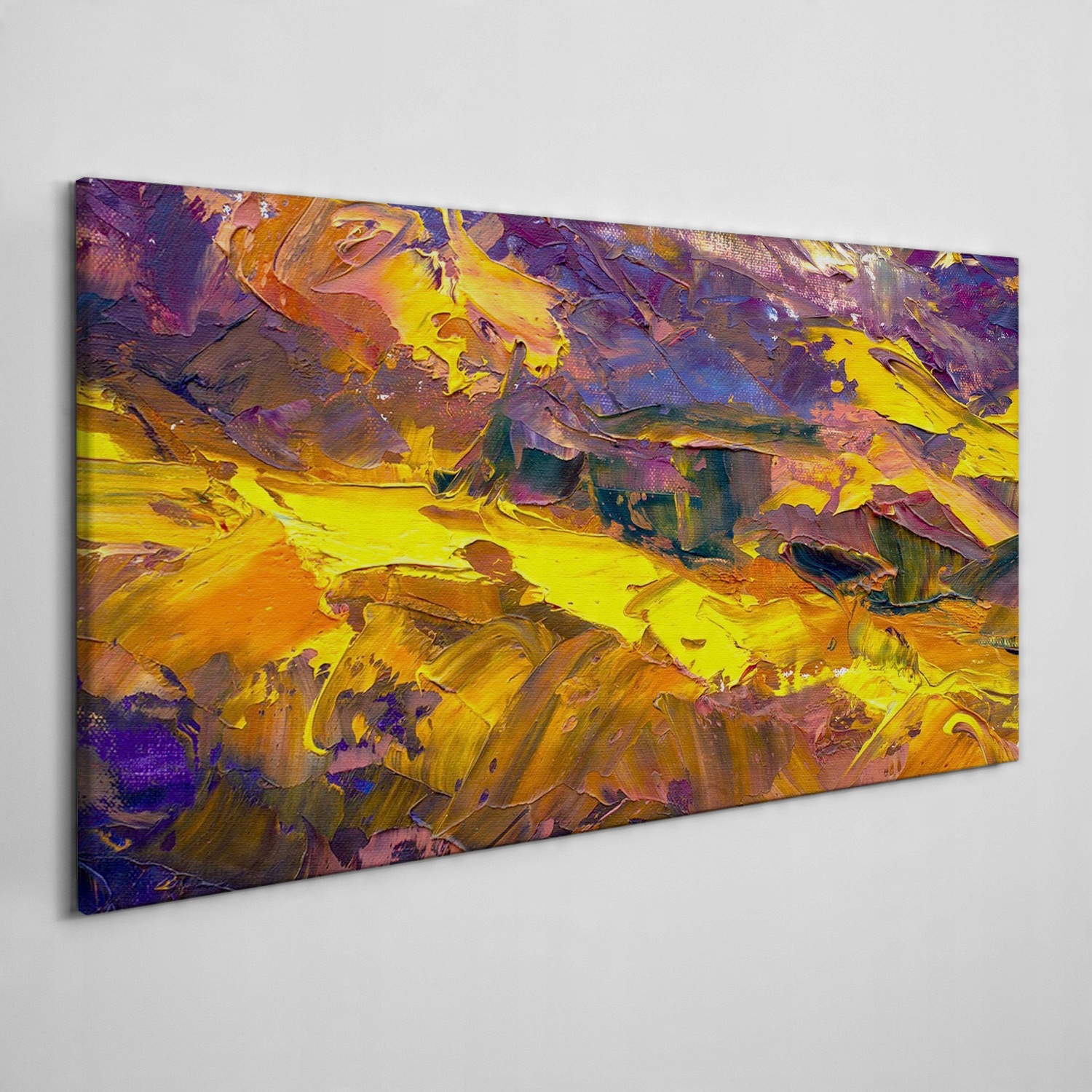 

Obraz na płótnie na ramie Żółta farba 100x50 cm