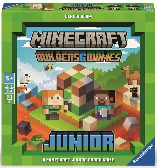Ravensburger Minecraft. Builders and Biomes. Junior