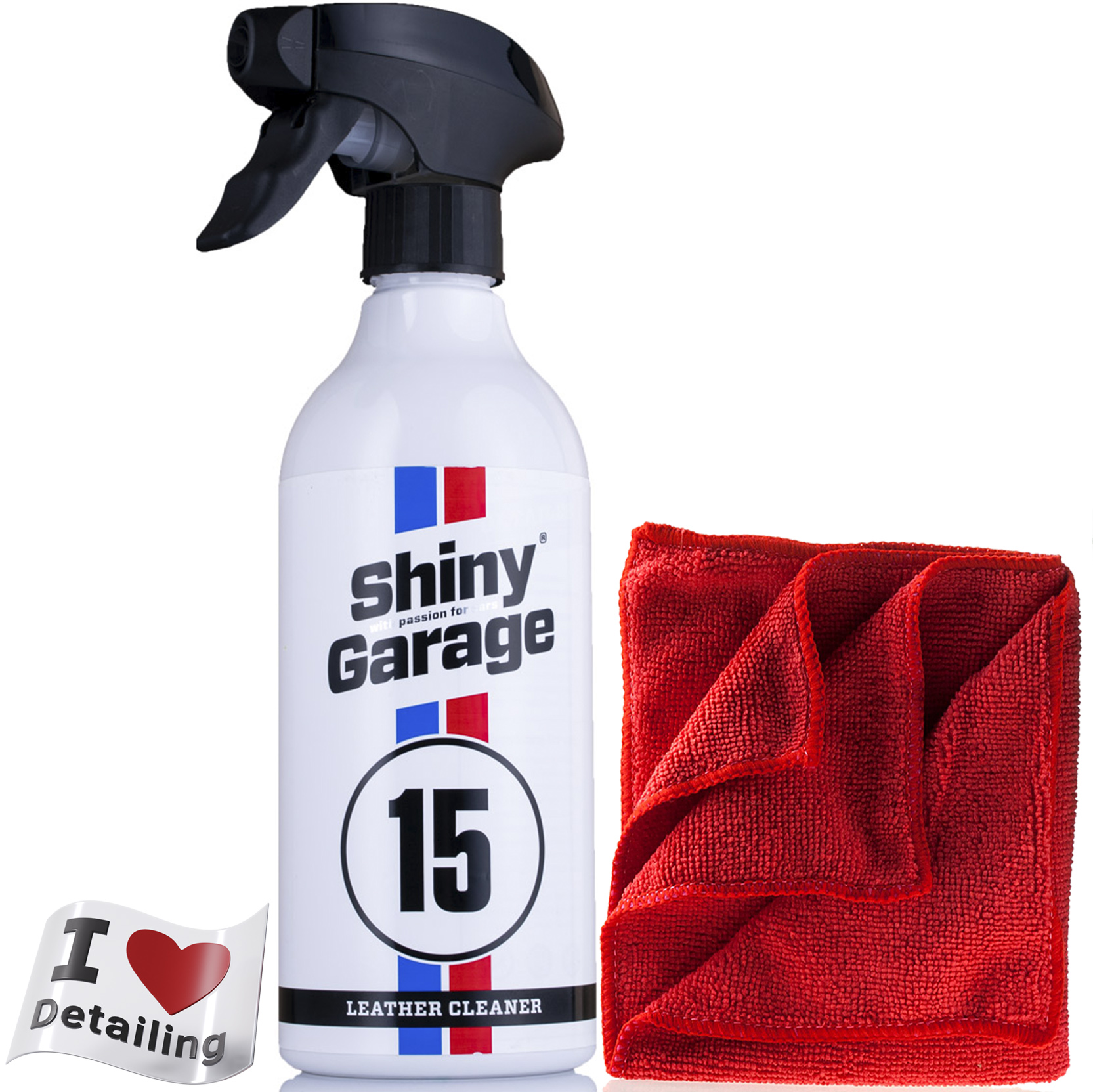 

Shiny Garage Leather Cleaner Czyści Skórę 500ml
