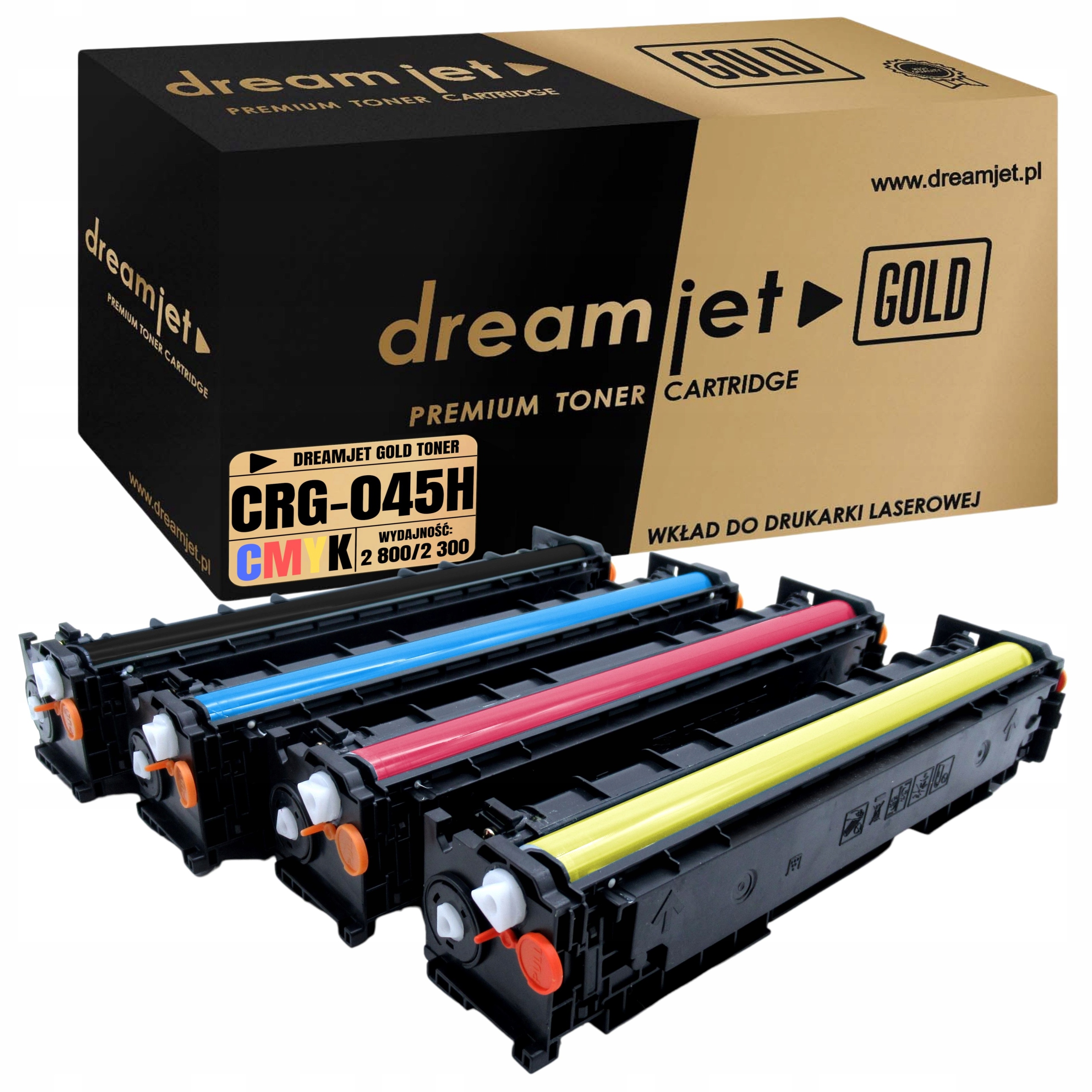 045H Sada náhradních tonerů pro tiskárnu Canon I-Sensys LBP-611 LBP-612