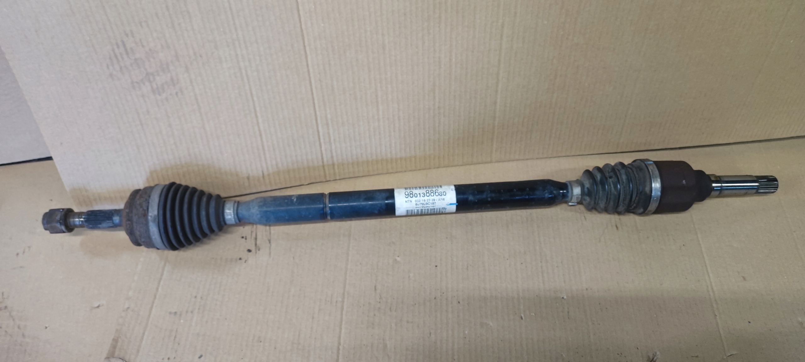 CITROEN C3 II LIFT 13-16r. semi-axis semi-axis right 1.0 VTI