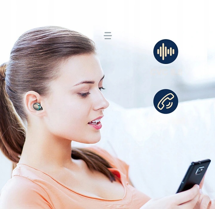 Słuchawki Bluetooth BTH-F9-5 do iPhone 7 8 X XS XR Marka LTC