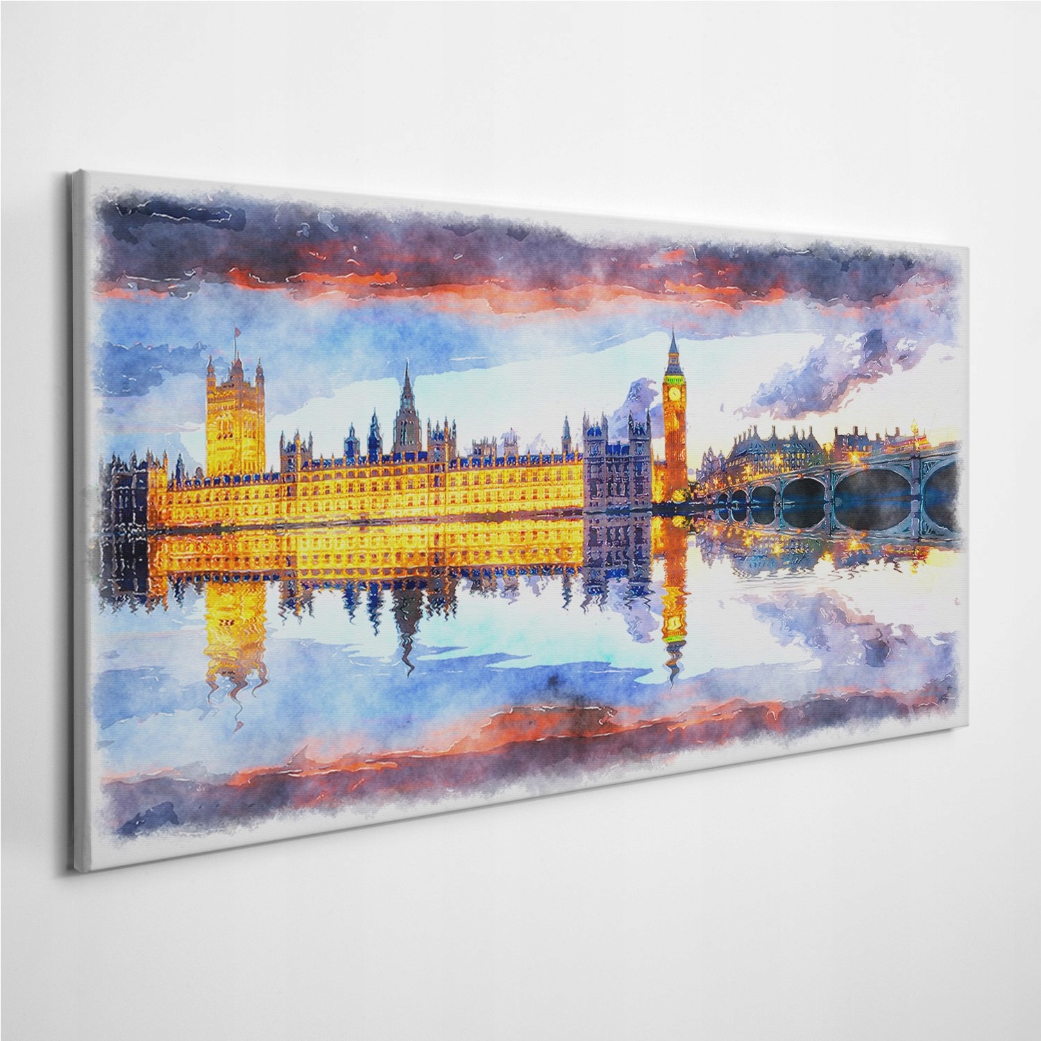 

Foto-obraz z zdjęciem Londyn Most Rzeka Uk 120x60