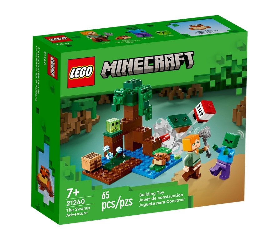 

Lego Minecraft: Przygoda na mokradłach (21240)