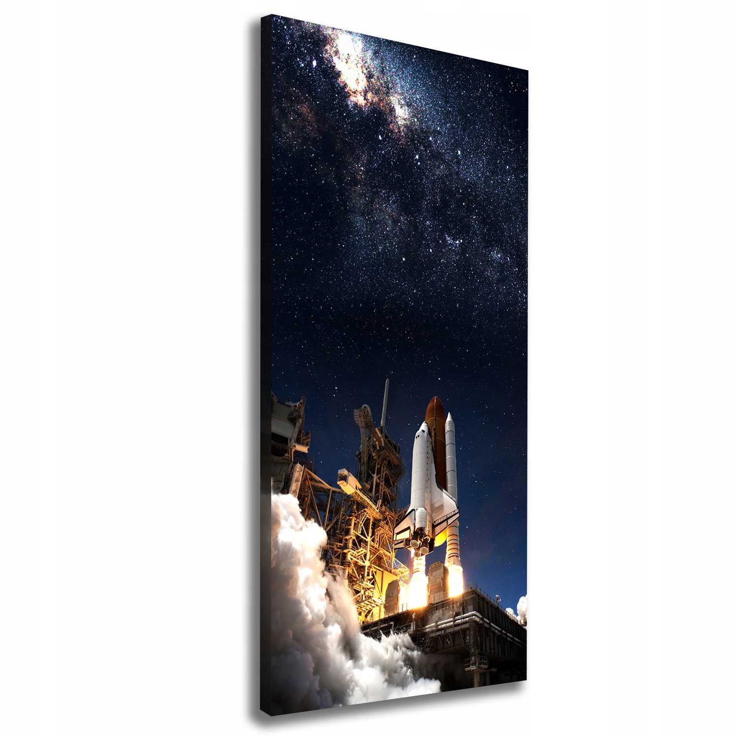 

Foto obraz na płótnie Startująca rakieta 50x125 cm
