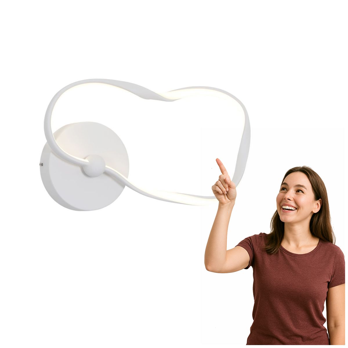 Led nástenné svietidlo 20W Amaya WL-22782-WH Italux