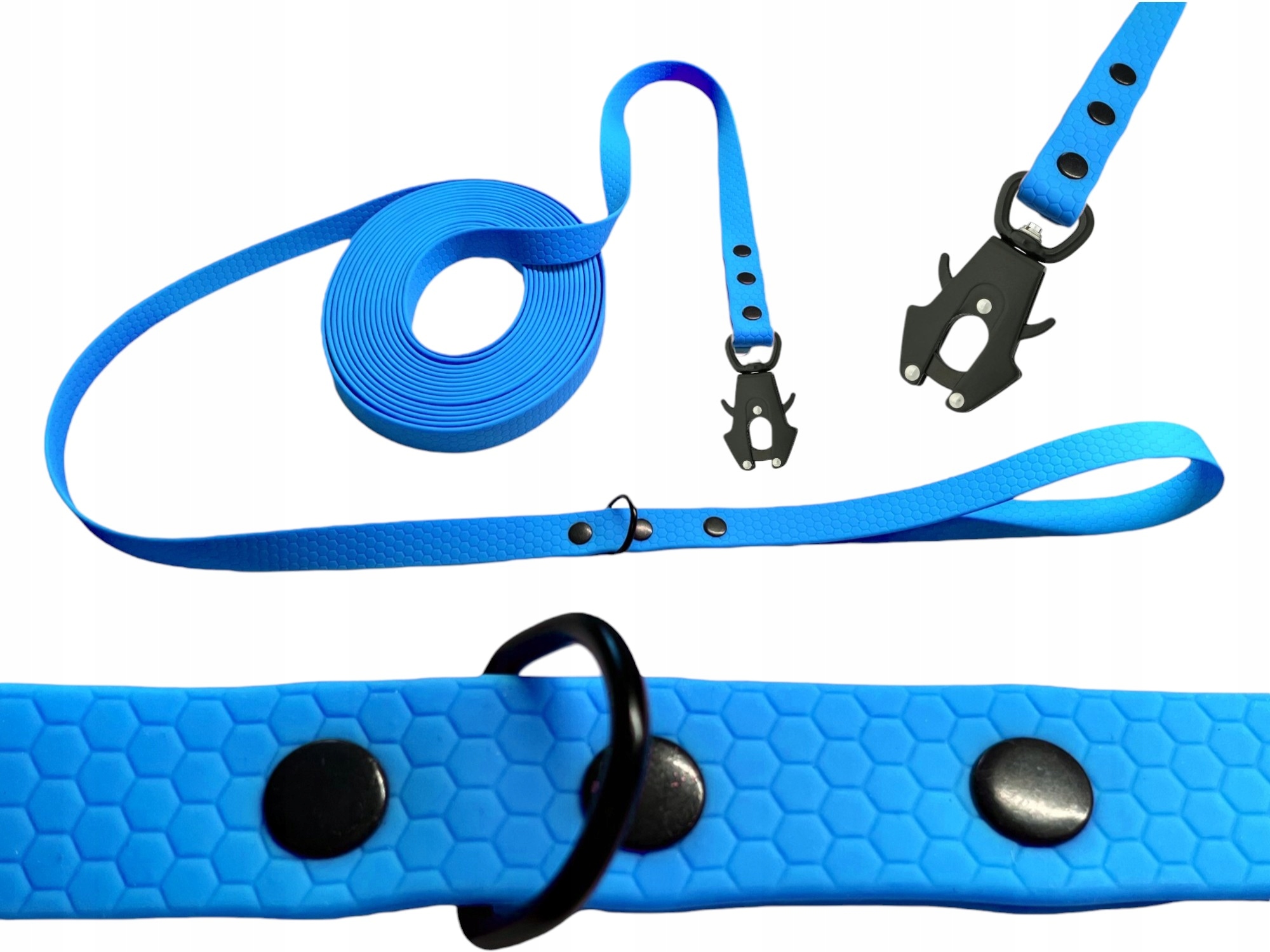 Vodítko Vodotěsné Lanko Měkká Trénink Biothane Pvc Frog Edition 3M 16MM