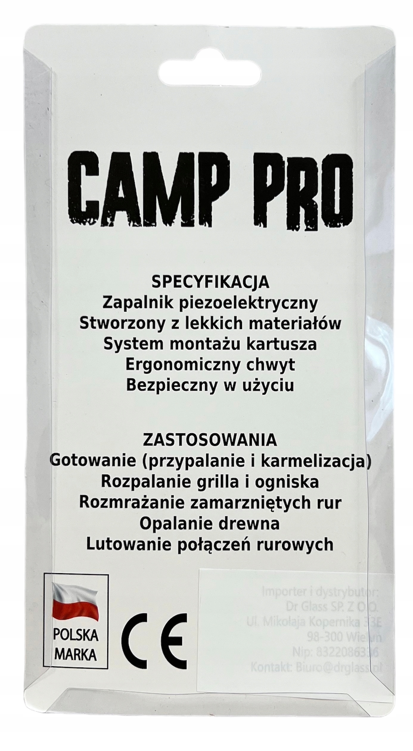PISTOLET PALNIK GAZOWY CERAMICZNY OPALARKA NA PIEZO + 4 KARTUSZE GRATIS Marka Torch