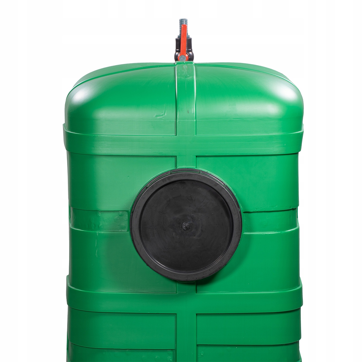ZBIORNIK NA DESZCZÓWKĘ BECZKA NA WODĘ 300L + KRAN Materiał dominujący tworzywo sztuczne