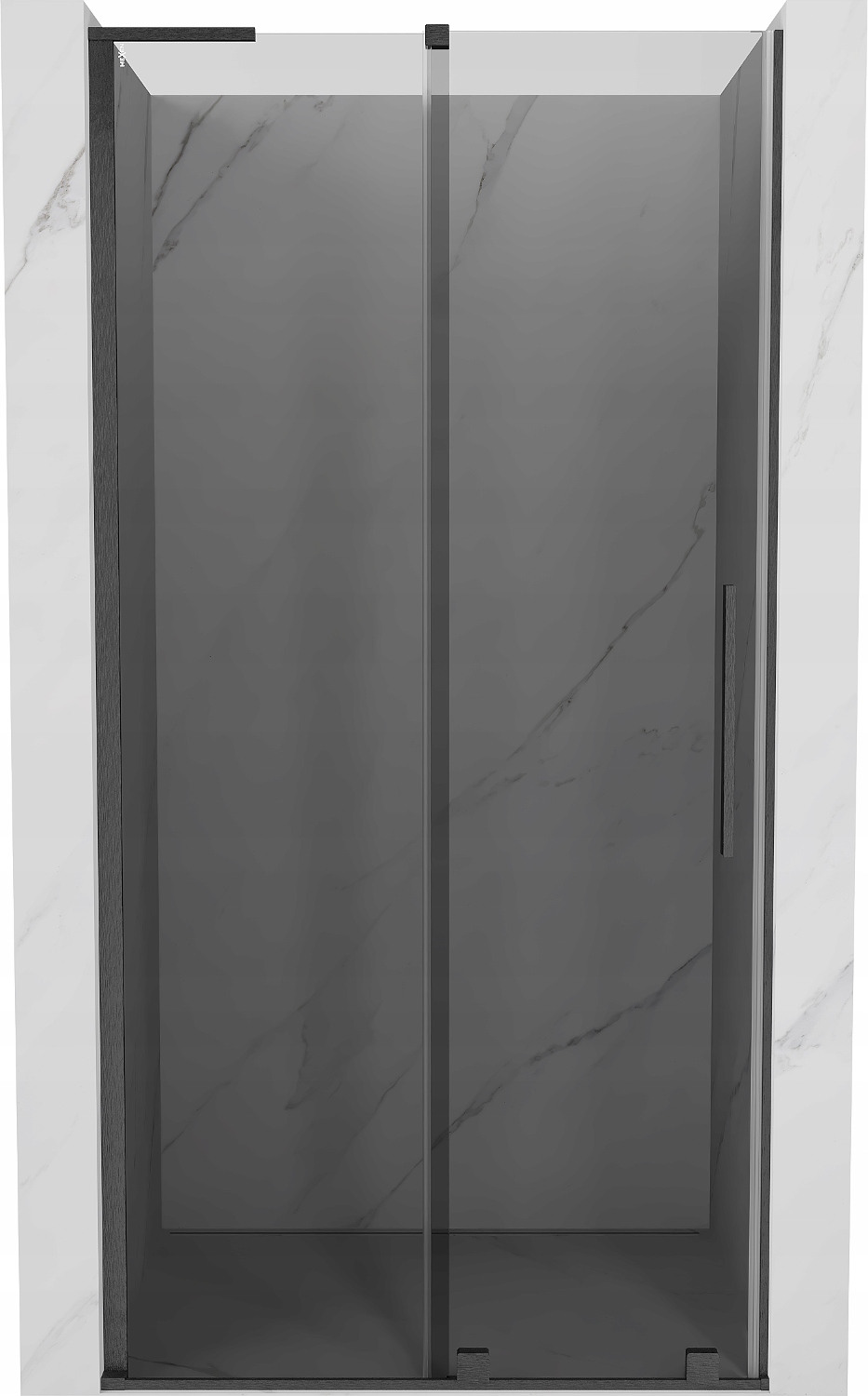 Mexen Velar L posuvné sprchové dveře 120x200 cm, grafit, gun gray
