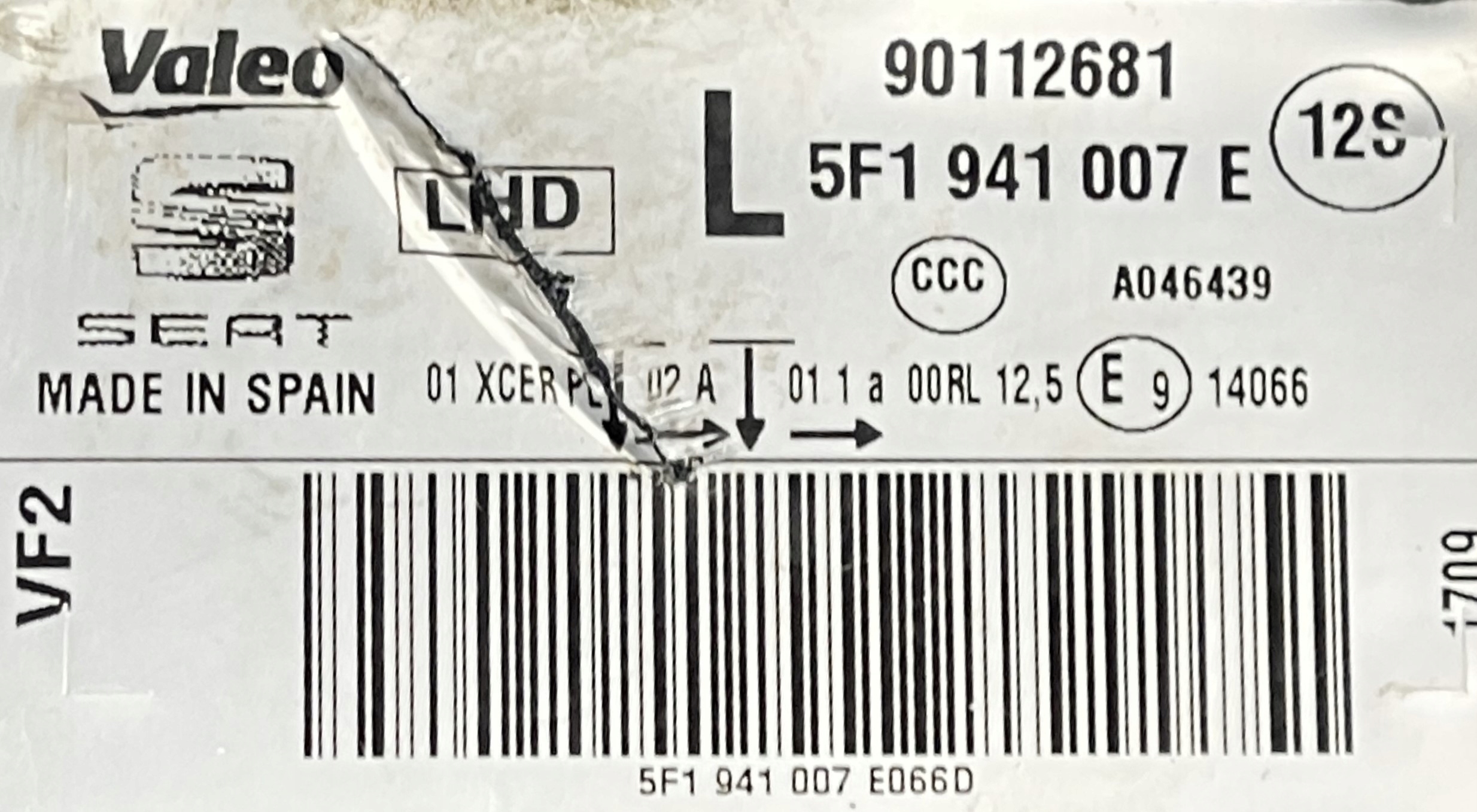 JEZ MODULO CENTRALINA LED SEAT LEON III 12