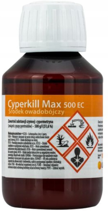 Płyn owadobójczy Cyperkill Max 500 EC 50 ml