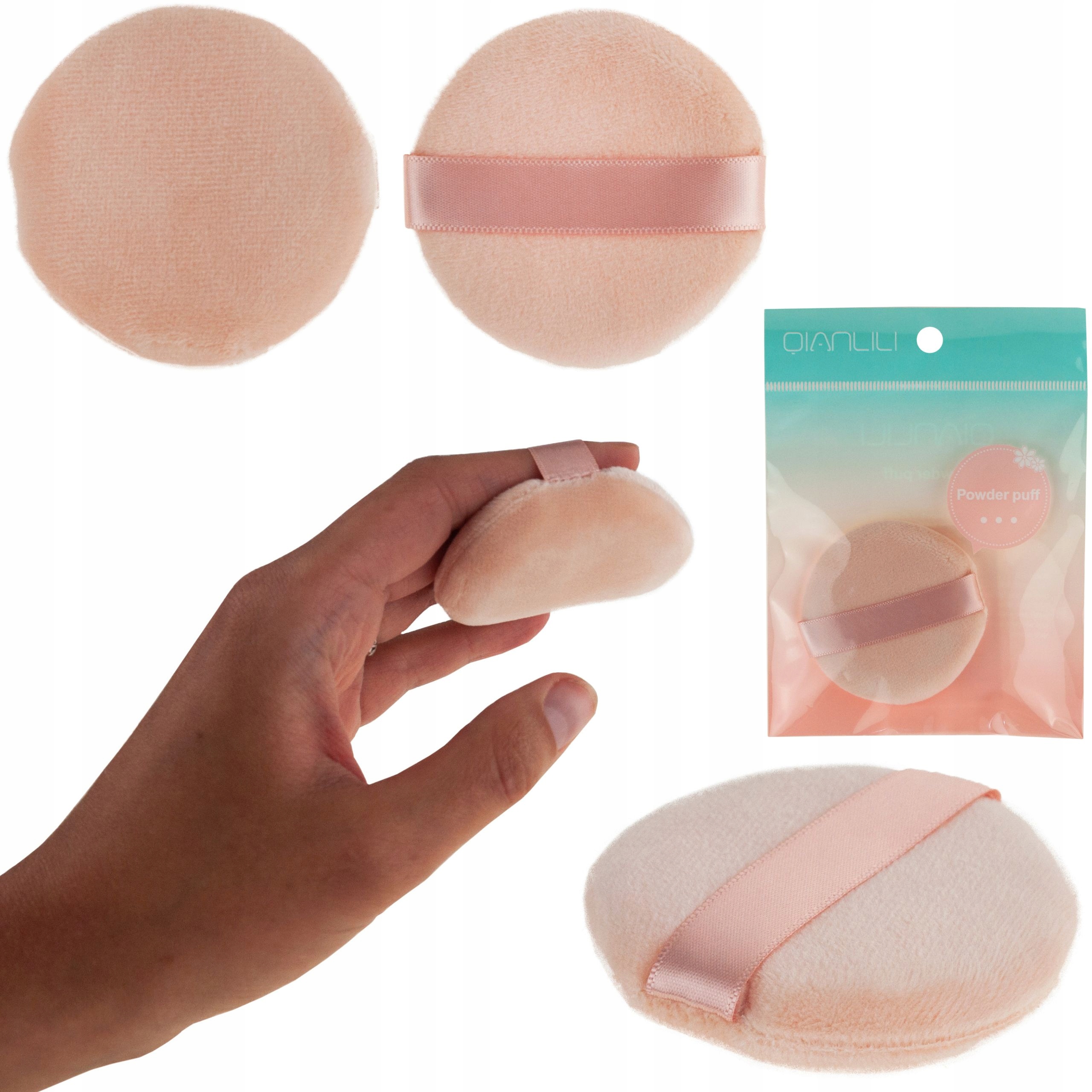 

Gąbeczka Do Makijażu Pudru Gąbka Puszek Puff