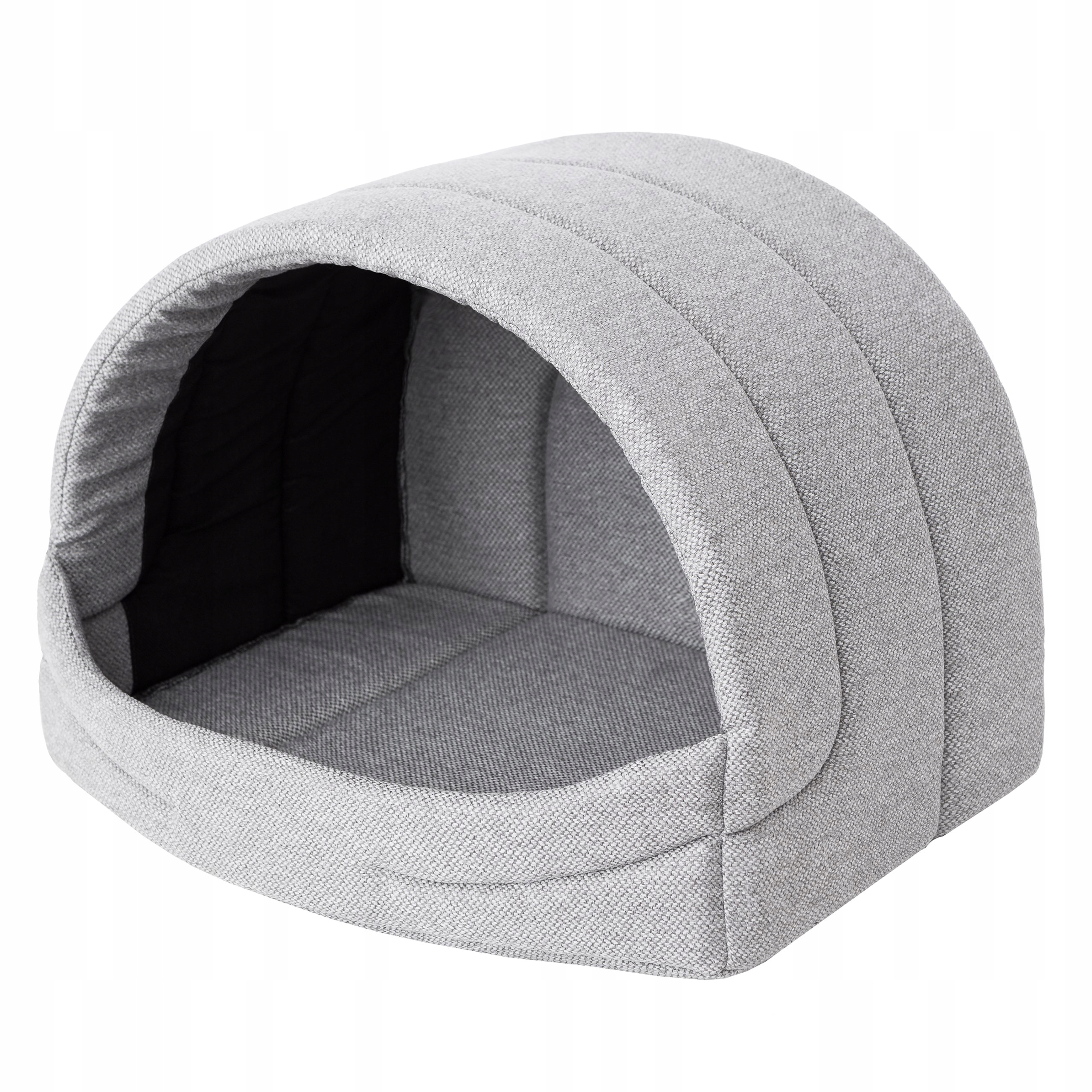 Levně Budka pro psa nebo kočku, pelíšek pro psa se stříškou 45 x 35 cm