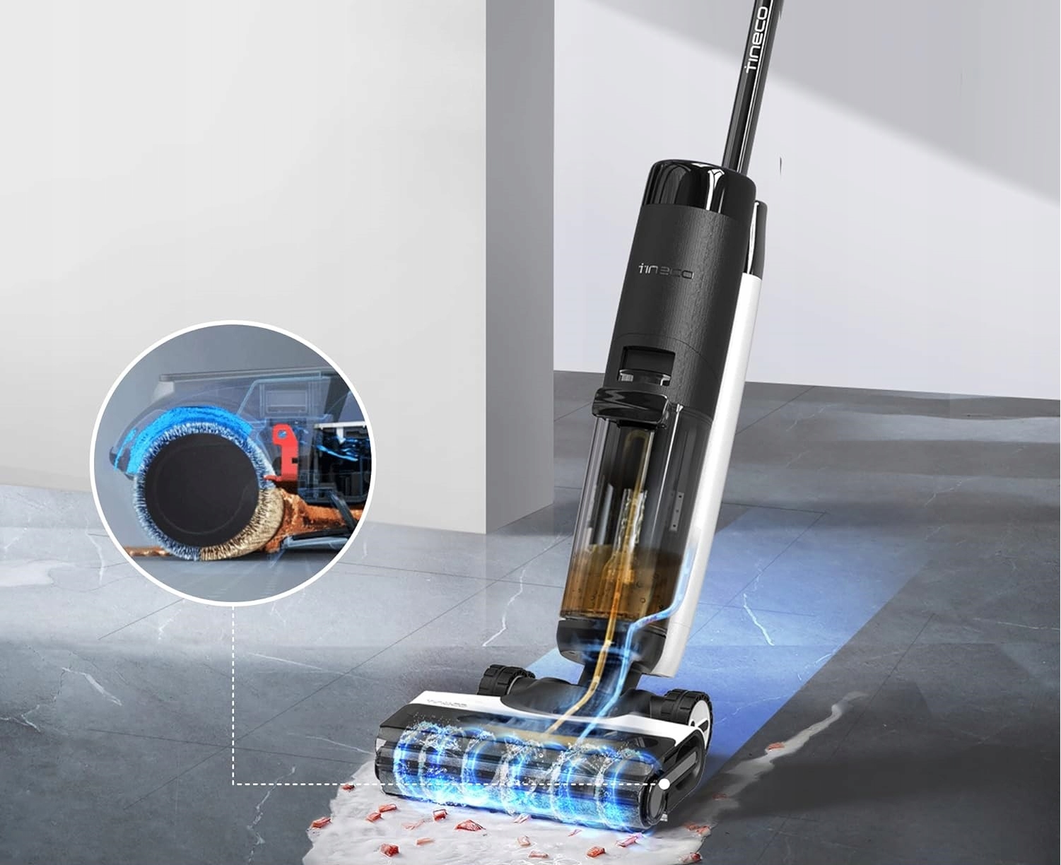 Tineco Floor One S7 Pro Odkurzacz bezprzewodowy HEPA 230W Kod producenta FW200700EU