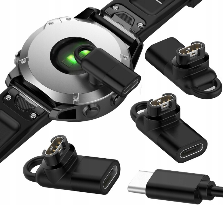 Adapter C USB-C Garmin Fenix 7X PRO Sapphire Solar Stan opakowania oryginalne