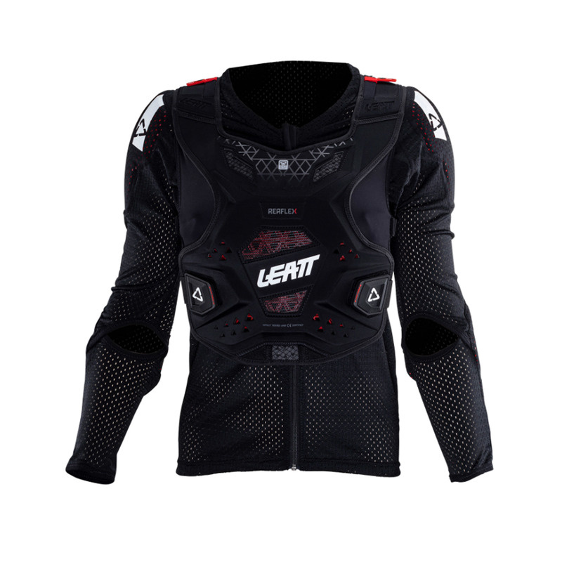 Dámske Tričko S Chráničmi Leatt Reaflex Black Xs