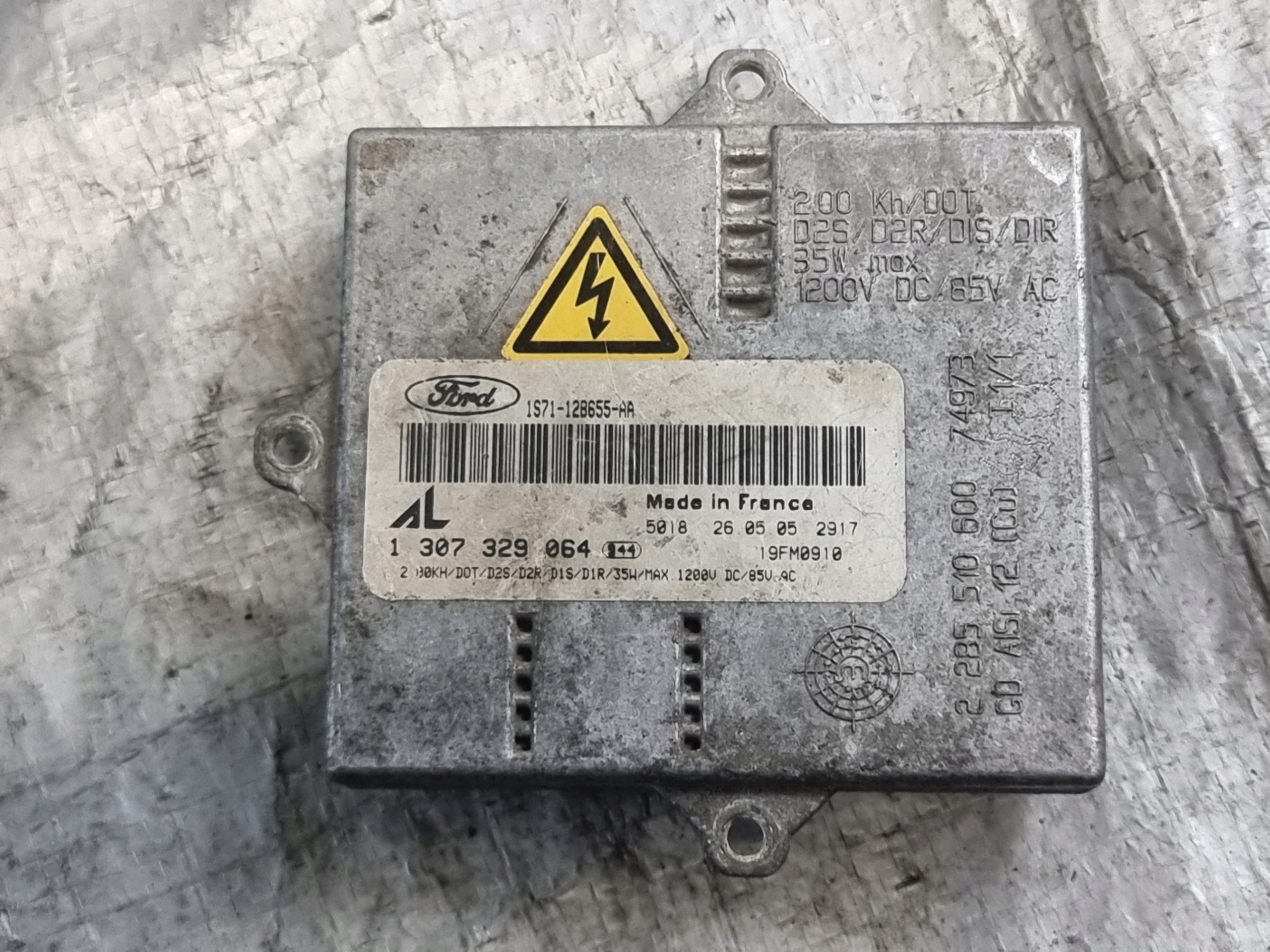 control unit XENON OE 1S71-12B655-AA FORD MONDEO MK3