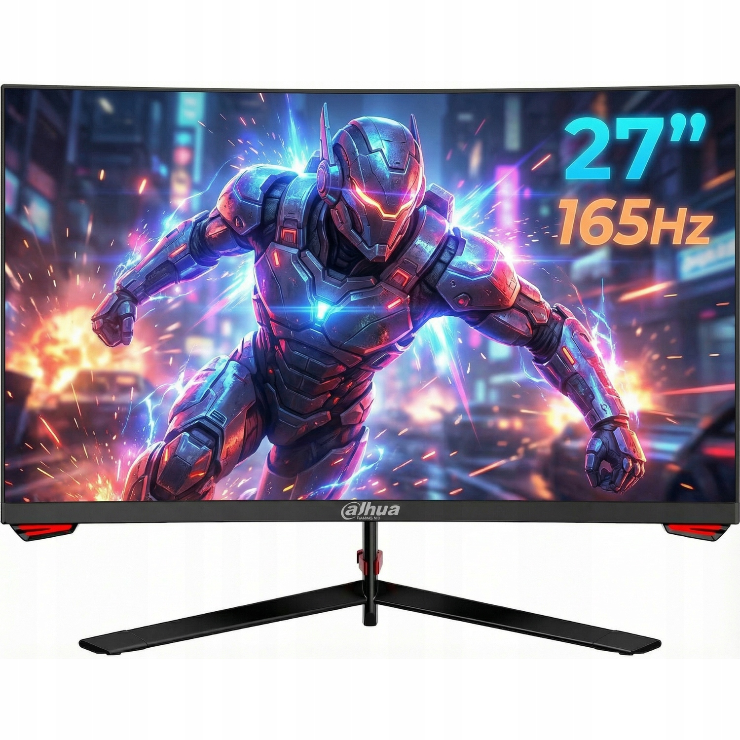 Herní zakřivený Led monitor Dahua 27 palců 165 Hz 1MS Dp Hdmi Curved