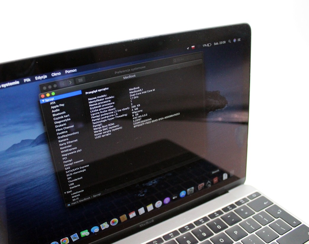 Macbook 12 2015 w Laptopy, notebooki, ultrabooki Apple