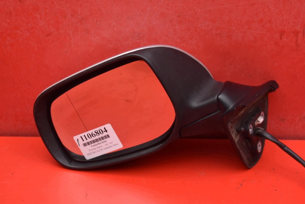 mirror left silver EU 024112 TOYOTA AURIS 1 and 06-09 5 PIN
