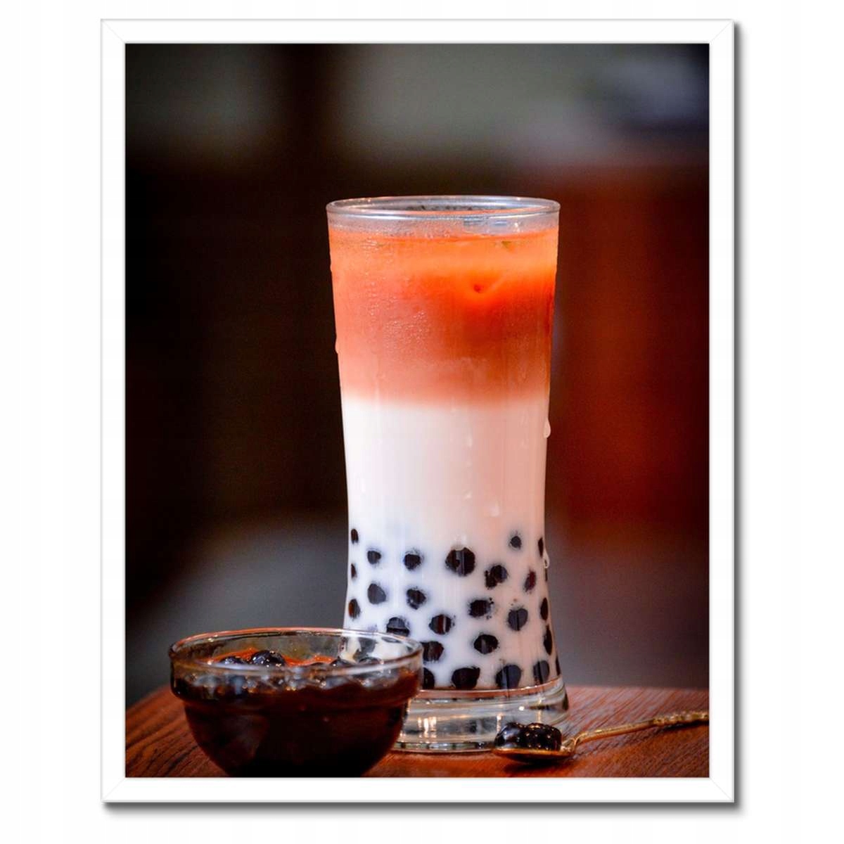 Plakáty v rámu 40x50 Bubble tea Čaj bubliny