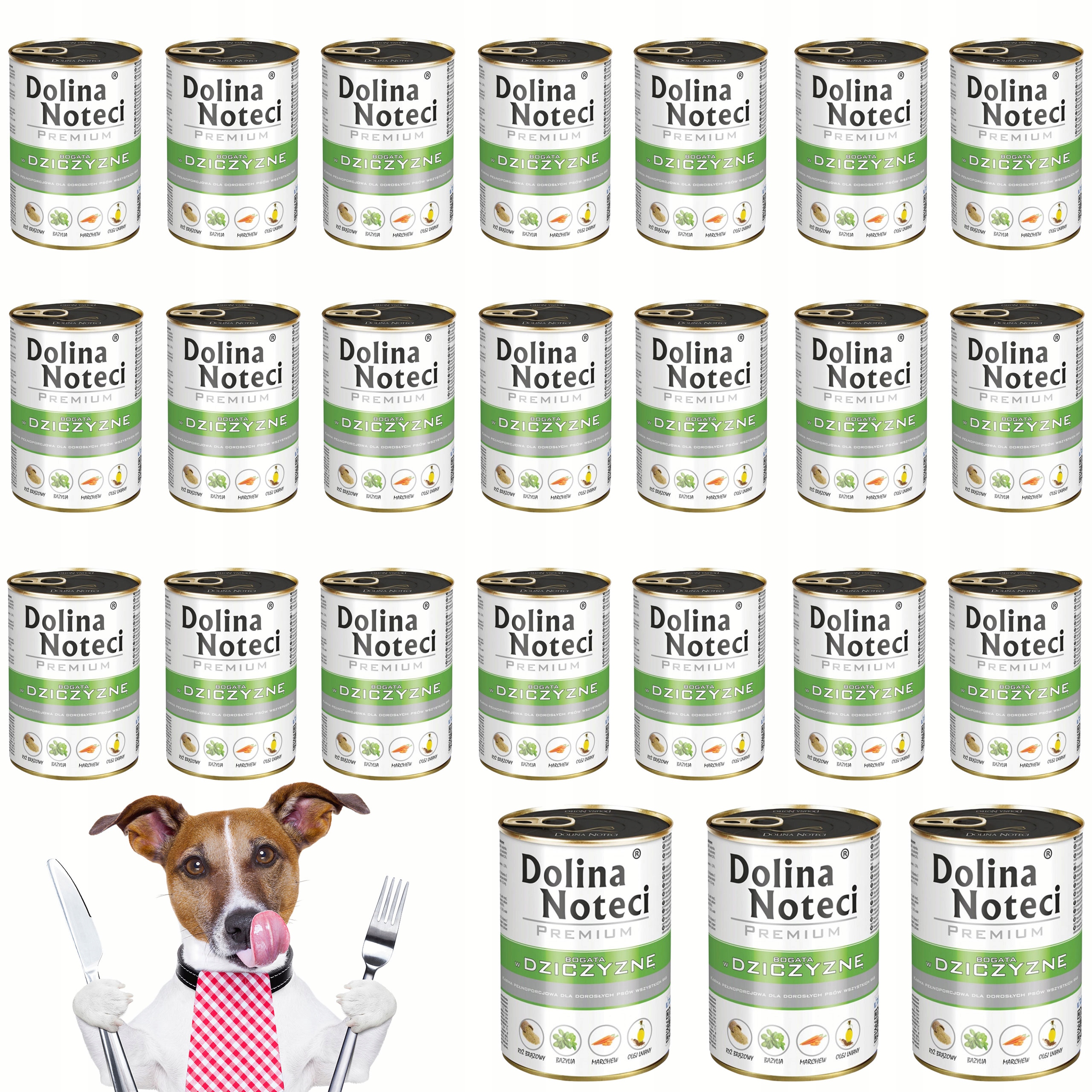 Levně Dolina Noteci Premium Krmivo pro psa Zvěřina 24x400g