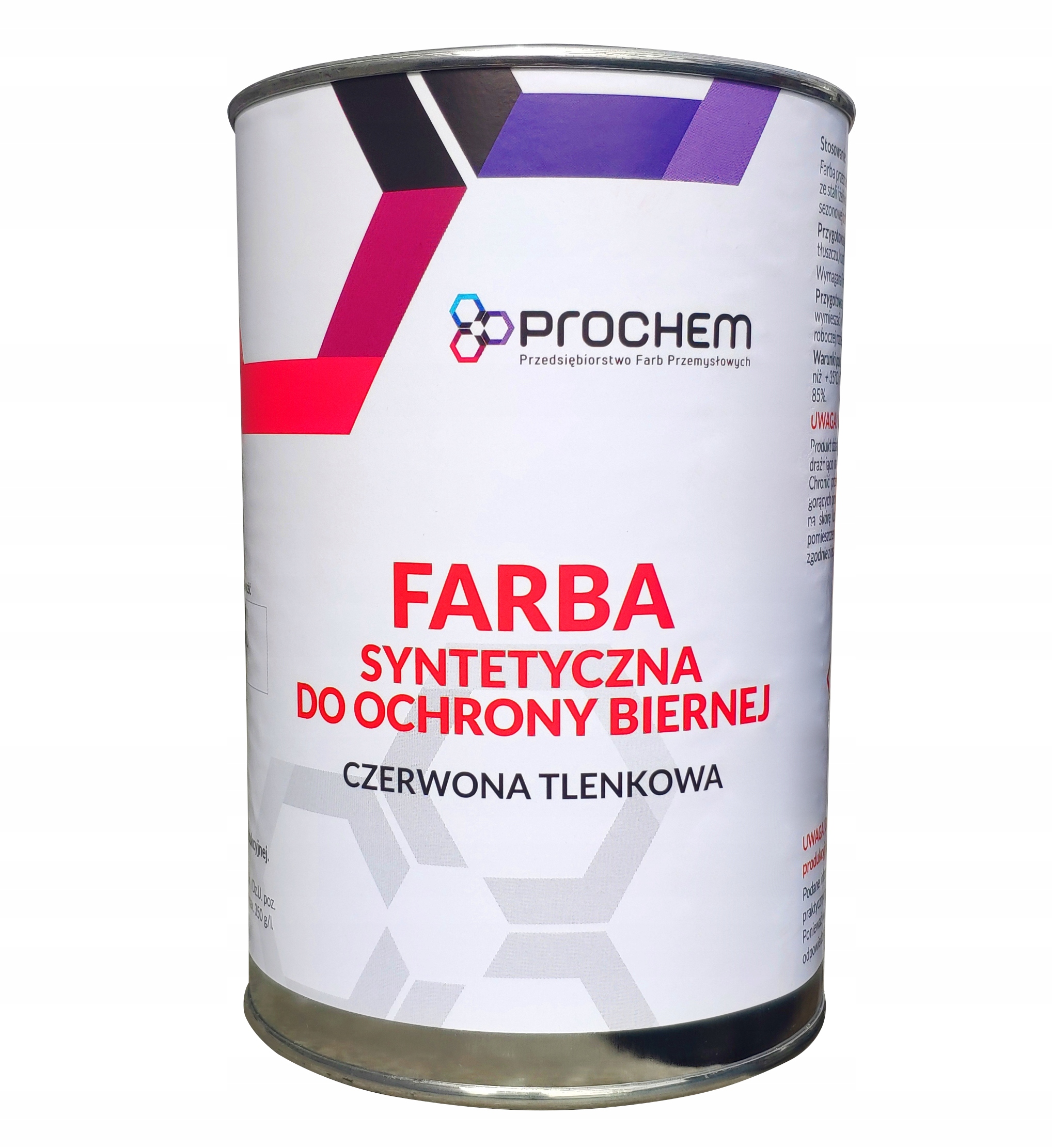 

Farba antykorozyjna podkład czerwony tlenkowy 1l