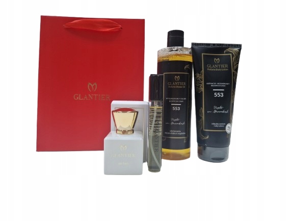Dárková Sada Glantier 553 (Parfém premium Parfém Balzám Toraba)