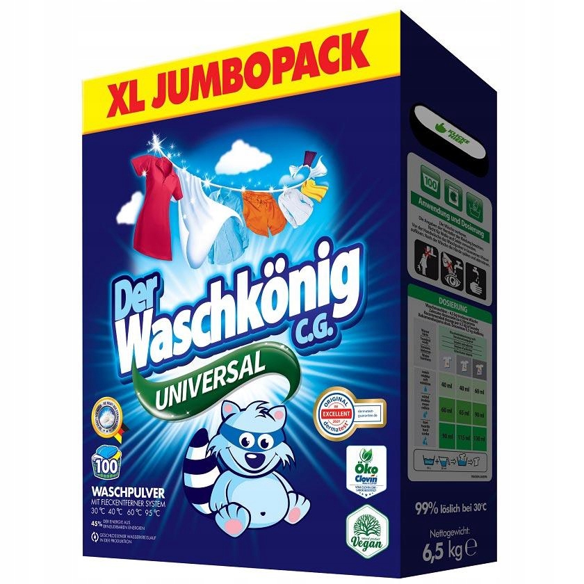 

Waschkonig Proszek Do Prania Uniwersalny 6,5KG