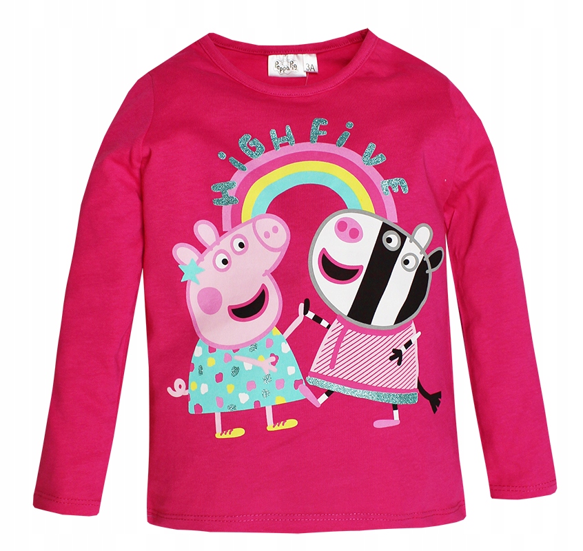 

Świnka Peppa Bluzka T-shirt Dziewczęcy Pepa 110