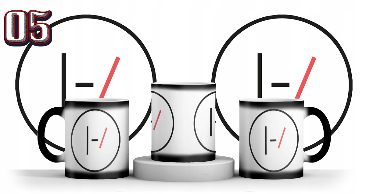 MAGICZNY KUBEK TWENTY ONE PILOTS + IMIE + KARTONIK Tematyka, motyw Resolid