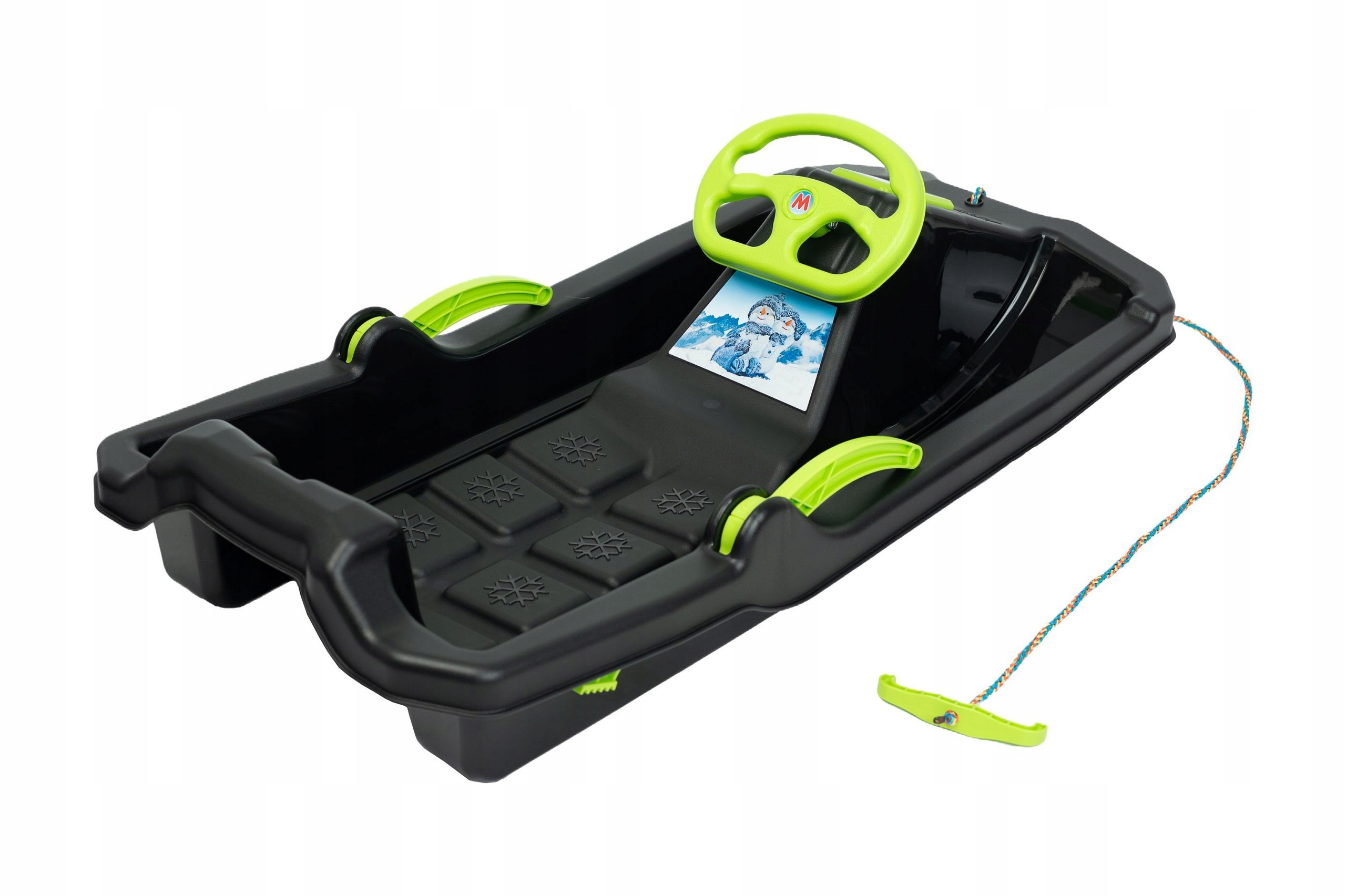 Bobslej ślizg z hamulcem sanki z Kierownicą Hamulcami kierownica plastikowe