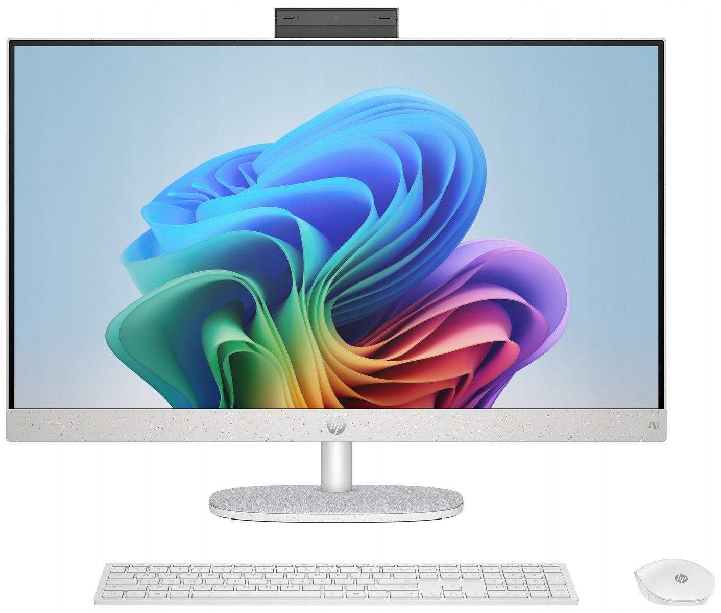 AiO Hp 27 nové generace s Ai FullHD Ips, Amd Ryzen Ai 7 350, 16 Gb DDR5, 1 Tb Ssd, Windows 11