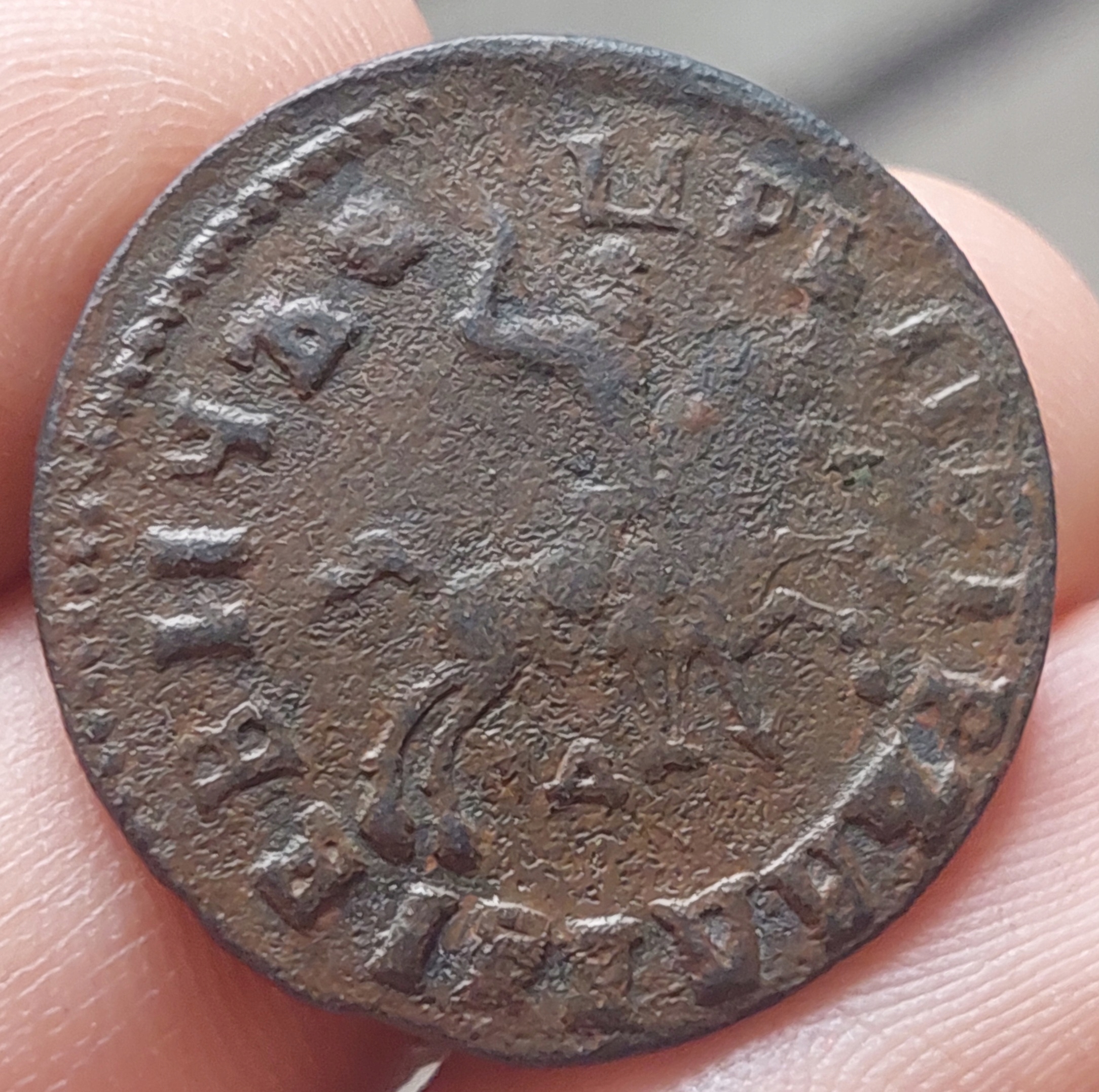 kopiejka 1712 Piotr I Rosja Carska Rzadsza