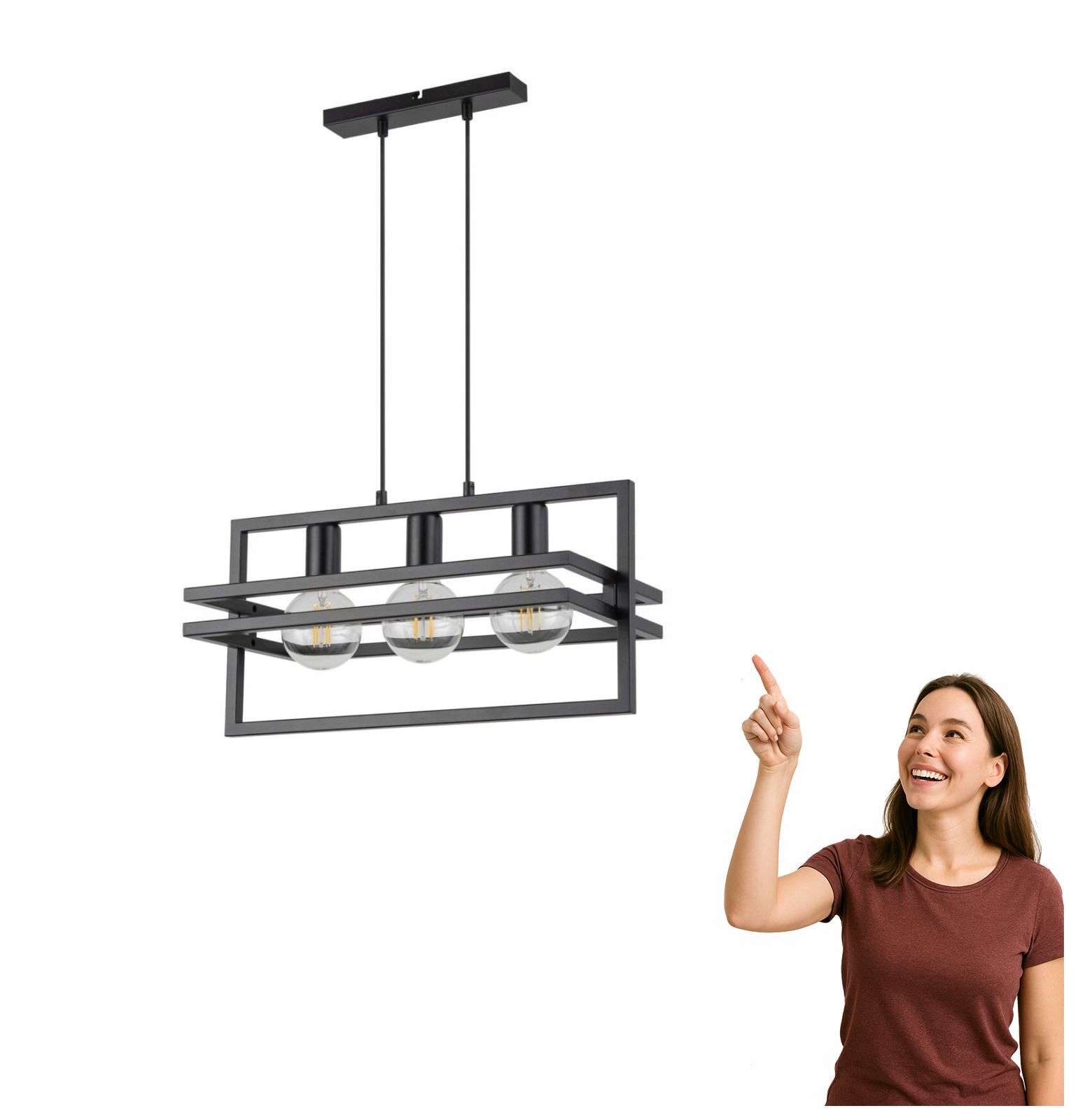 Závesná lampa Merci 3 32394 Sigma Lighting