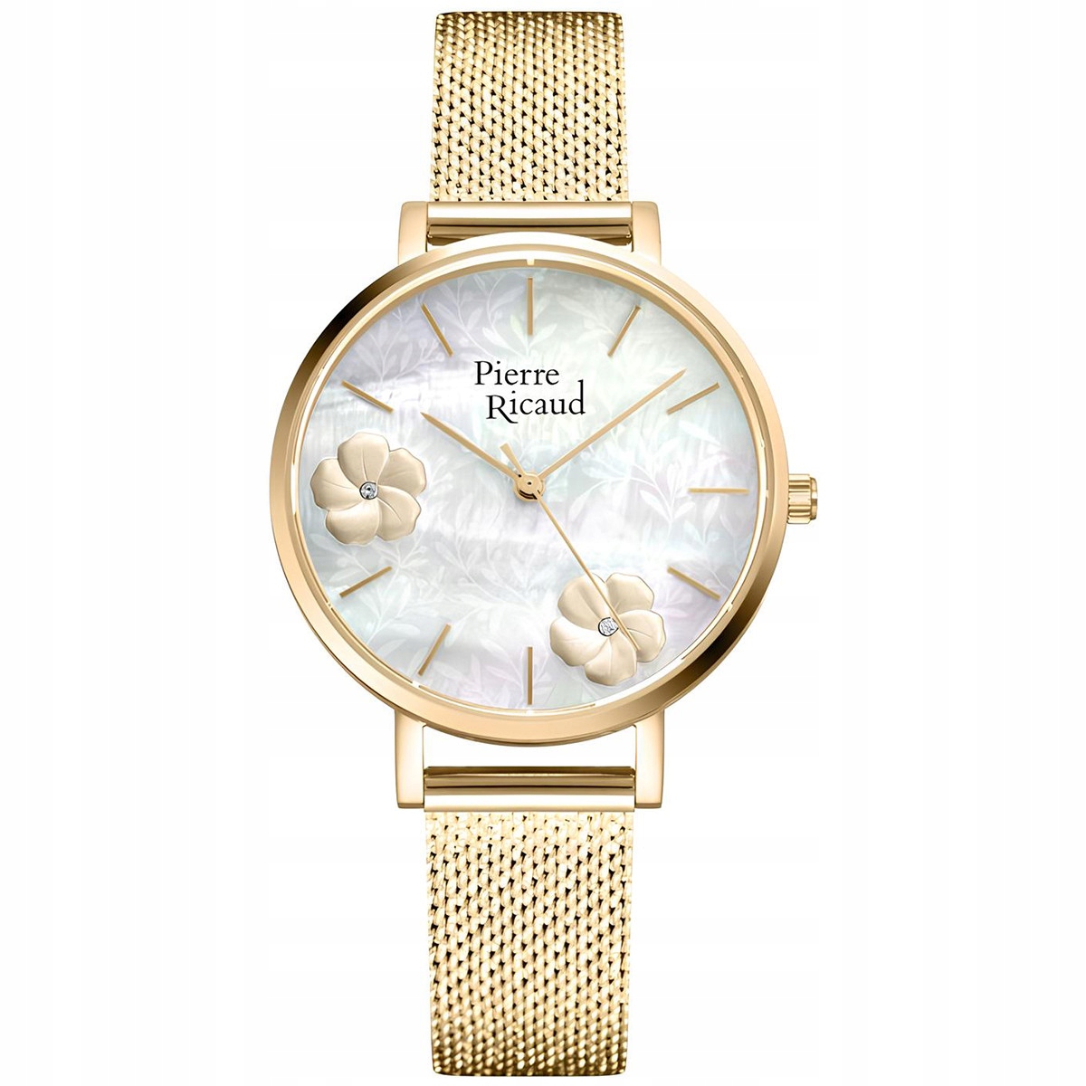 Dámské hodinky Pierre Ricaud P22105.1113Q zlaté