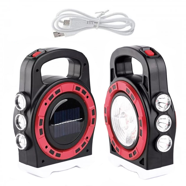 

Latarka Akumulatorowa Solar Led+cob Powerbank 20W