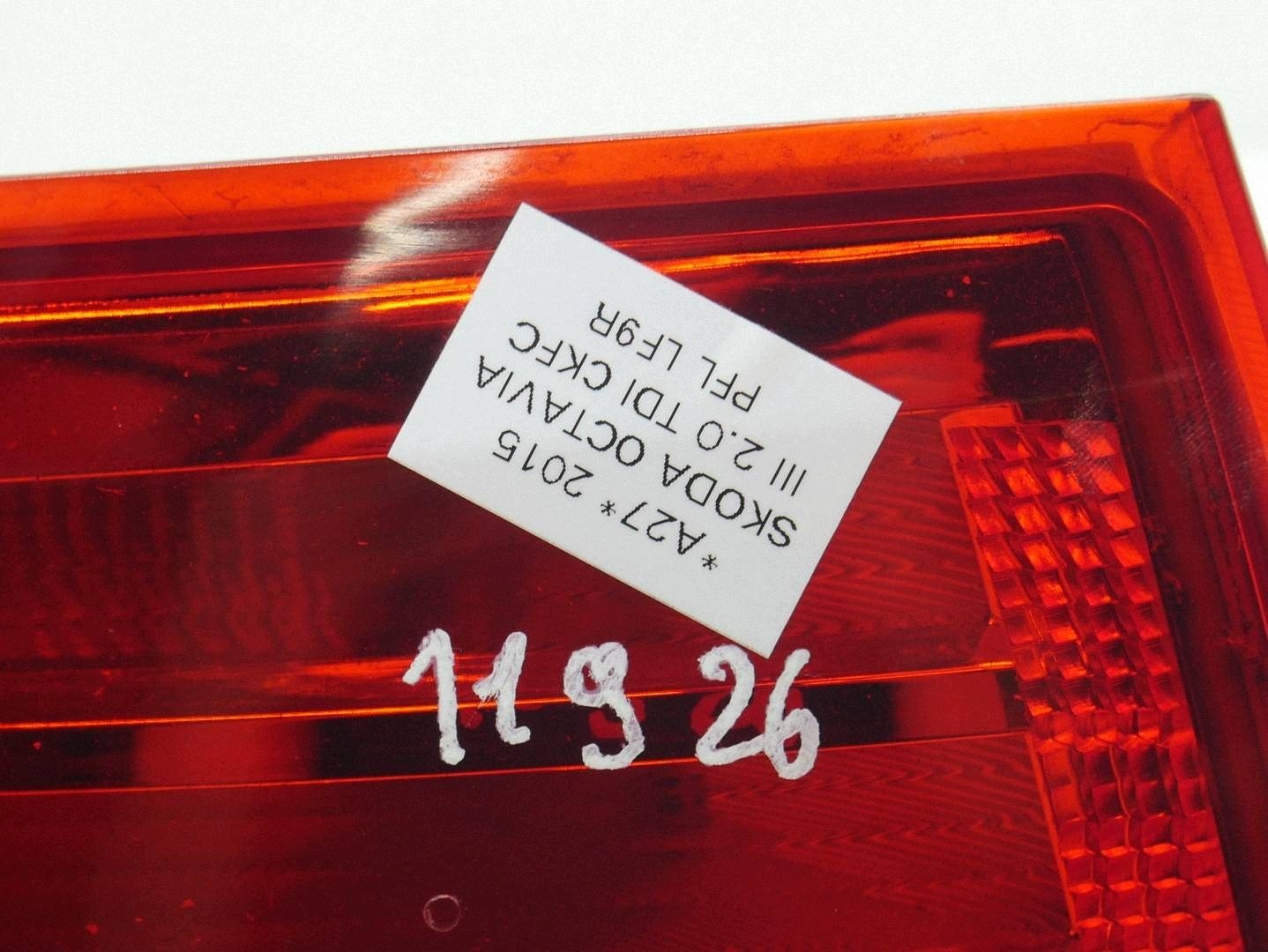 light left rear part left rear SKODA OCTAVIA III 5E KOMBI