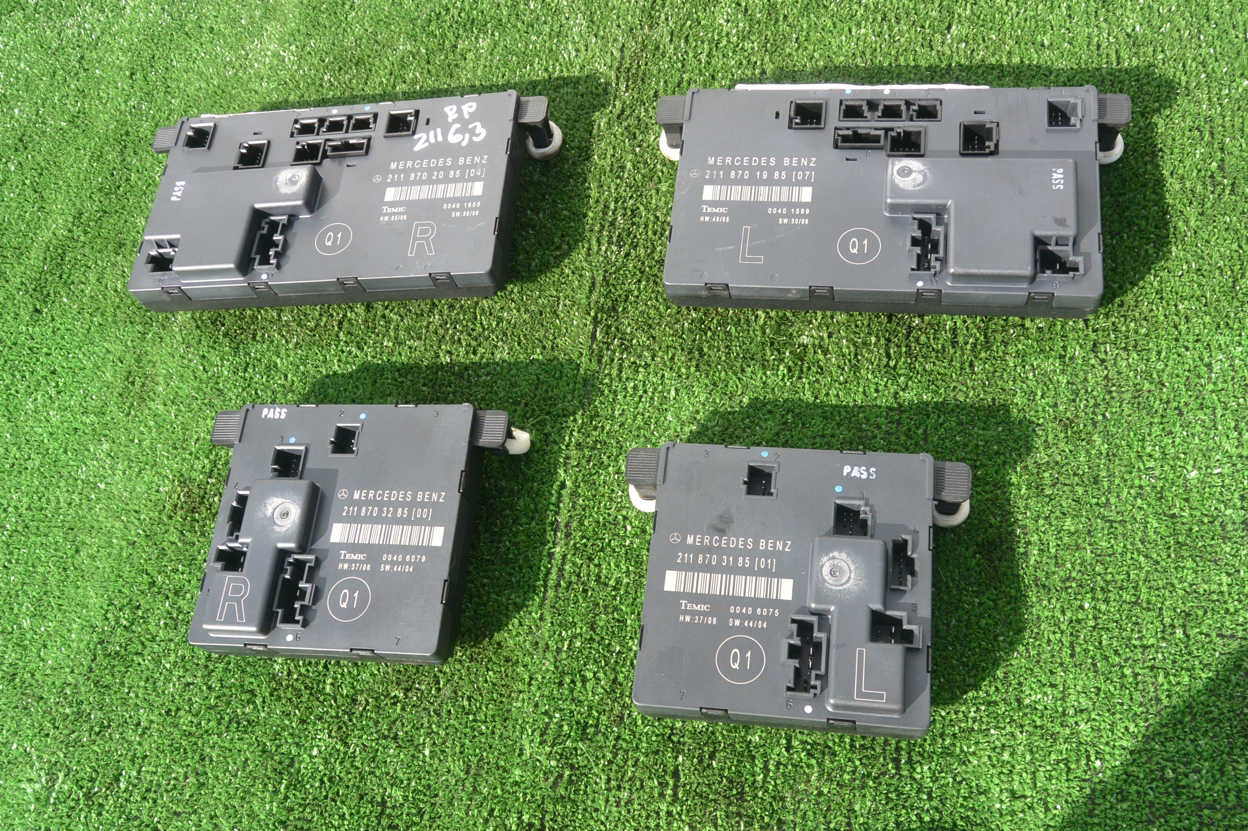 module door left right front rear part MERCEDES-BENZ W211 E-KLASA KOMPLET EUROPA