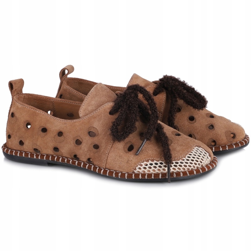 Dámské polobotky s výřezy Bombonella 8T G044 340-2 074 Kůže Vel. 39