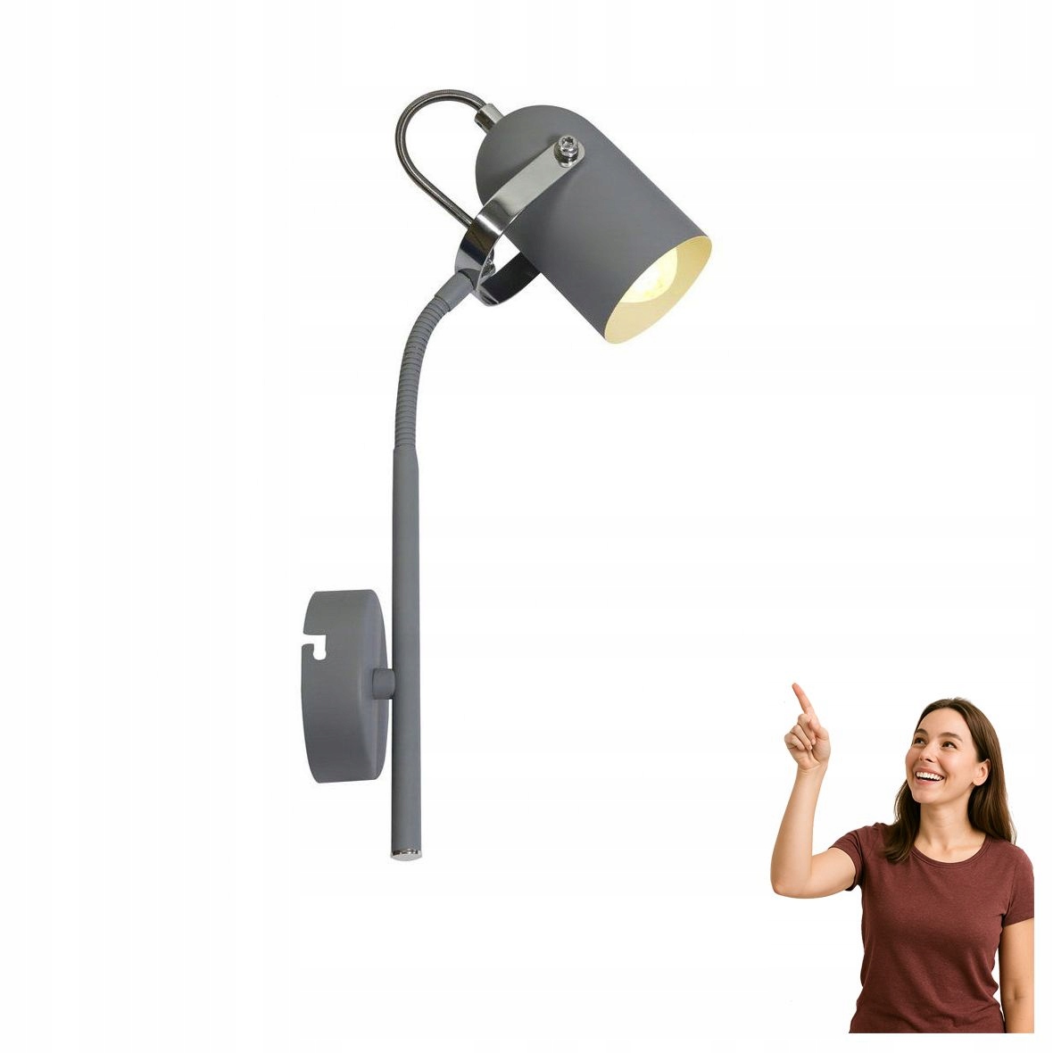 Nástěnné svítidlo Gray 91-66527 Candellux