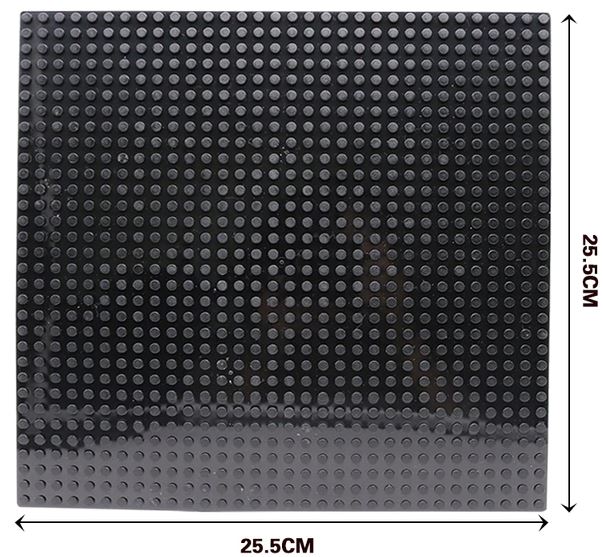 

Płyta Konstrykcyjna 32X32 Piny Czarna Klocki