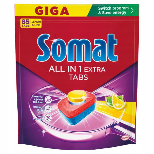Somat All in 1 Extra Tablety do myčky 85 ks