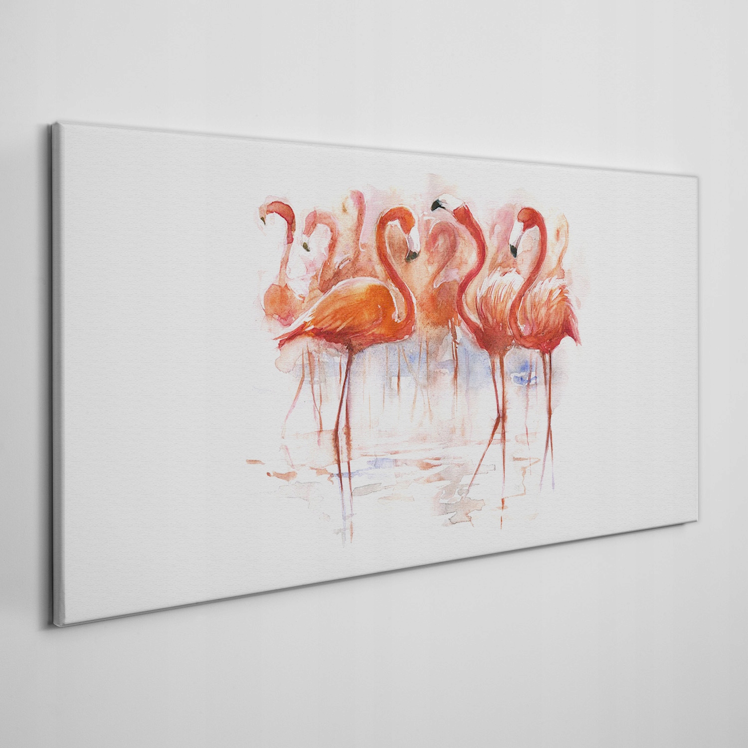 

Płótno foto obraz na ramie Zwierzę flaming 140x70