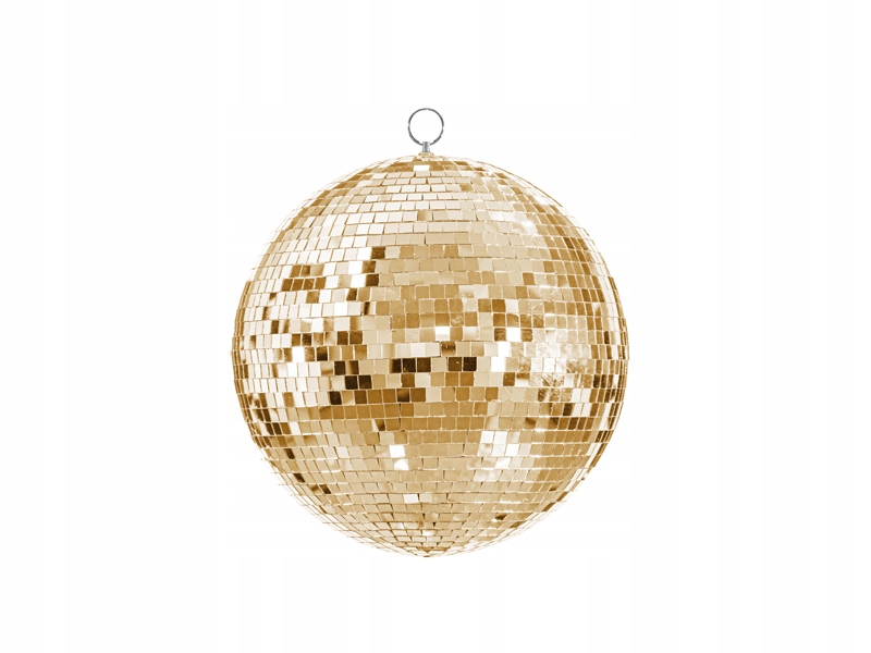 Listovací Koule Disco 30 cm Šampaňská Zlatá 1 kus Party Deco