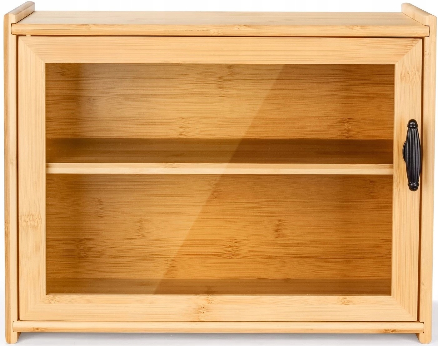 CHLEBAK DREWNIANY POJEMNIK NA CHLEB PIECZYWO DUŻY 37x29x20 CM BAMBUSOWY Materiał bambus