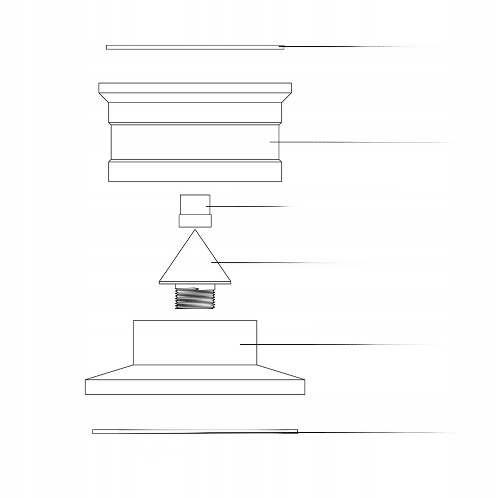 STOJAK IZOLACYJNY GŁOŚNIKÓW NÓŻKI DO GŁOŚNIKÓW Model 45931173
