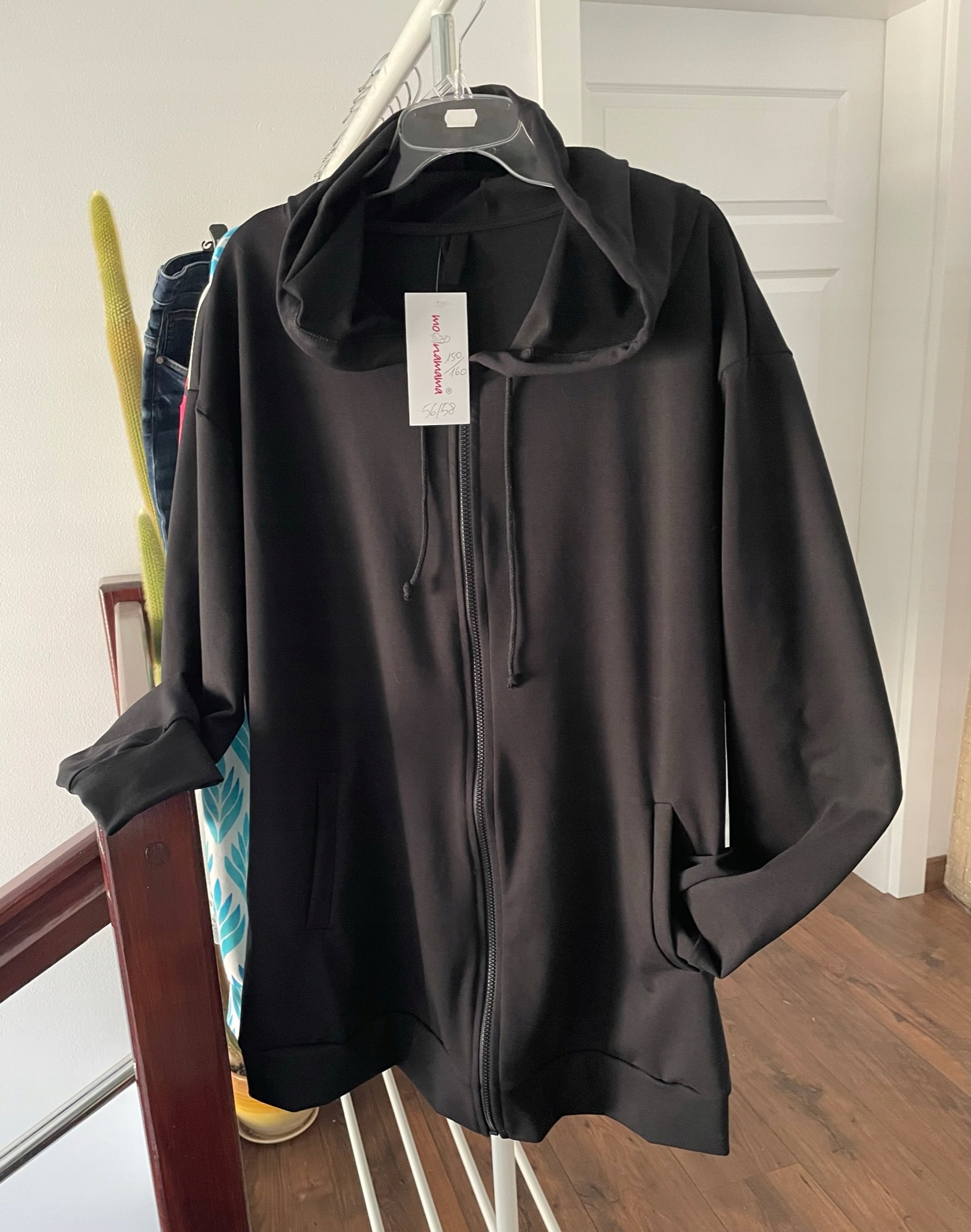 Mikina Na Zip Polska maxi+size Nová vel 60/62